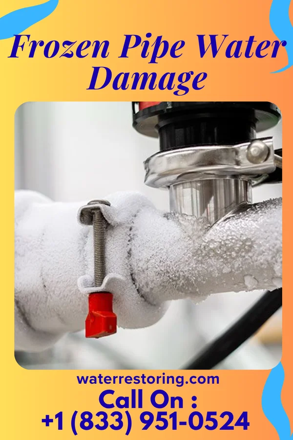 Frozen Pipe Water Damage in Conway, PA